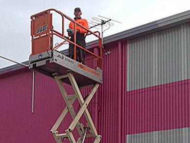 Factory Security System Installation